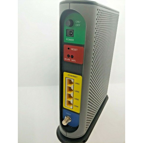 Motorola MG7315 Cable Modem plus Router, 8x4 343 Mbps + N450 Wi-Fi, DOCSIS 3.0 - Picture 3 of 7
